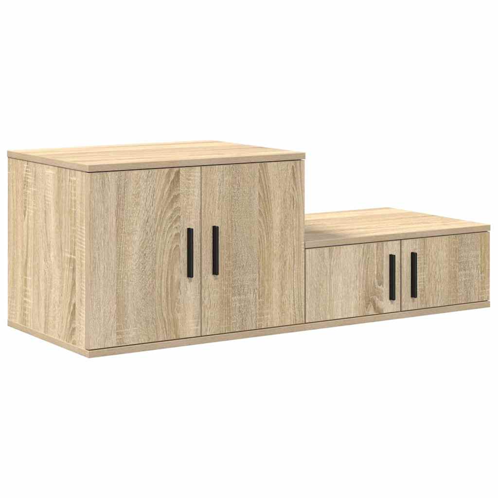 Opbevaringsskab 2 pcs Sonoma eg 103 x 41 x 40 cm