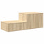 Opbevaringsskab 2 pcs Sonoma eg 103 x 41 x 40 cm