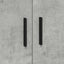 Opbevaringsskab 2 pcs Beton Grå 103 x 41 x 40 cm