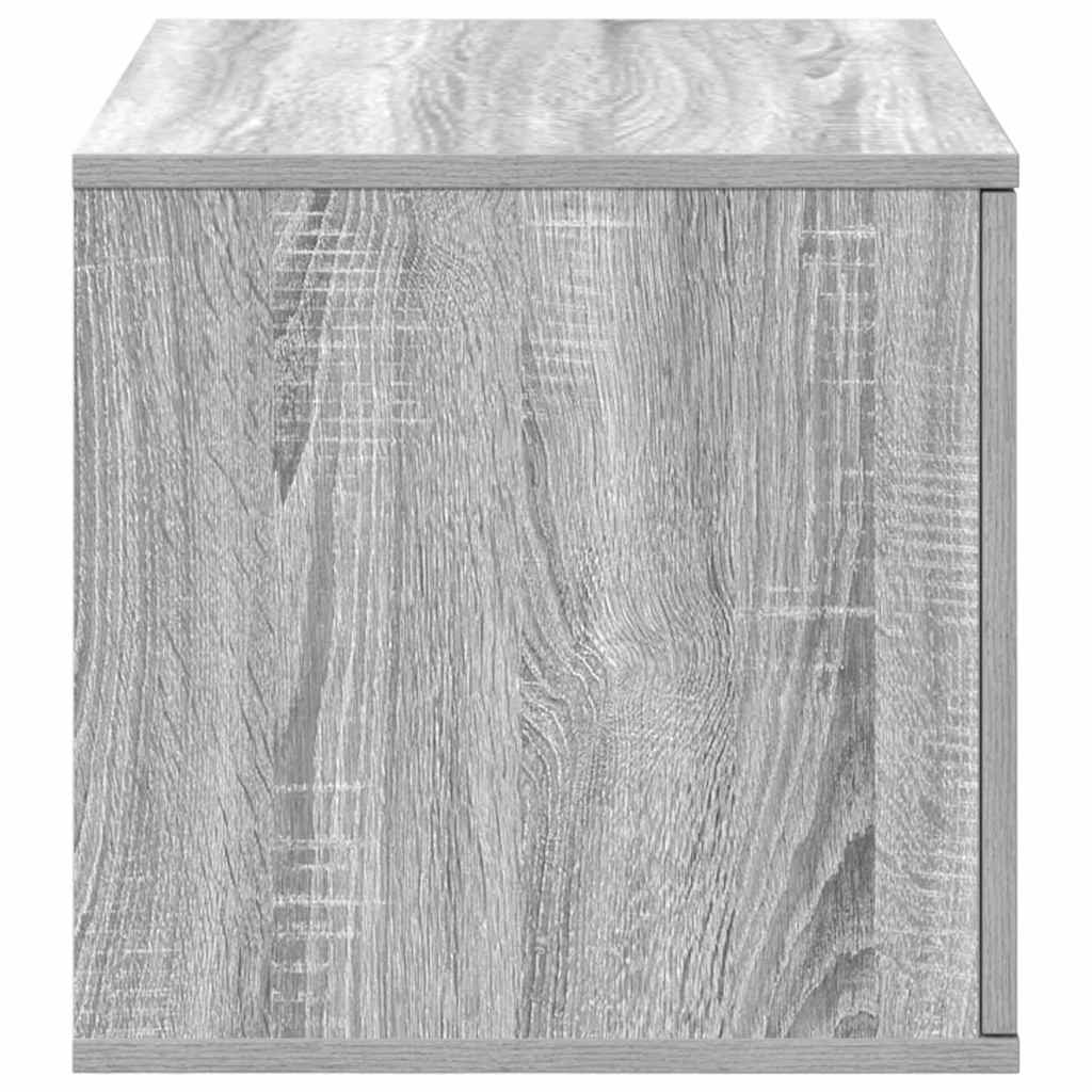 Opbevaringsskab 2 pcs Grå Sonoma 103 x 41 x 40 cm
