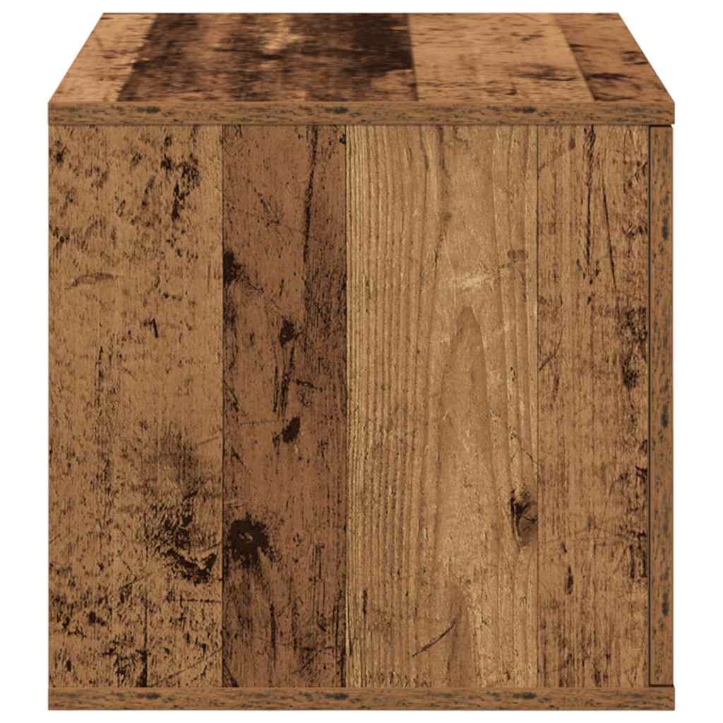Opbevaringsskab 2 pcs Gammelt træ 103 x 41 x 40 cm