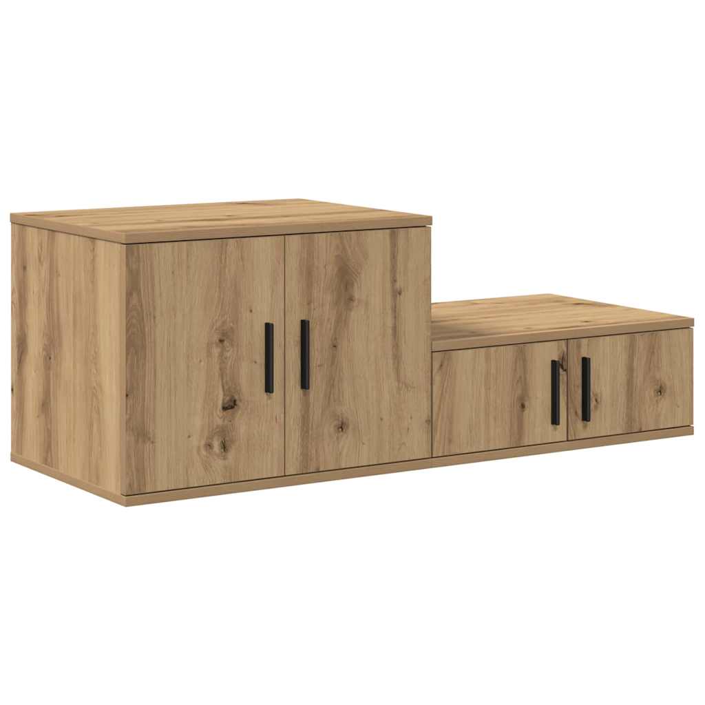 Opbevaringsskab 2 pcs Artisan Egetræ 103 x 41 x 40 cm