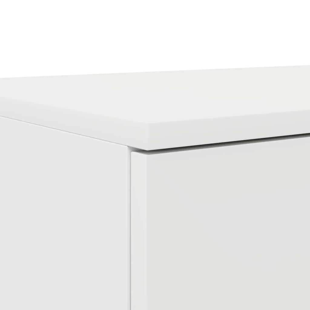 Sengeskuffer Hvid 100 x 36,5 x 16,5 cm Konstrueret træ