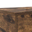 Sengeskuffer Røget eg 100 x 36,5 x 16,5 cm Konstrueret træ