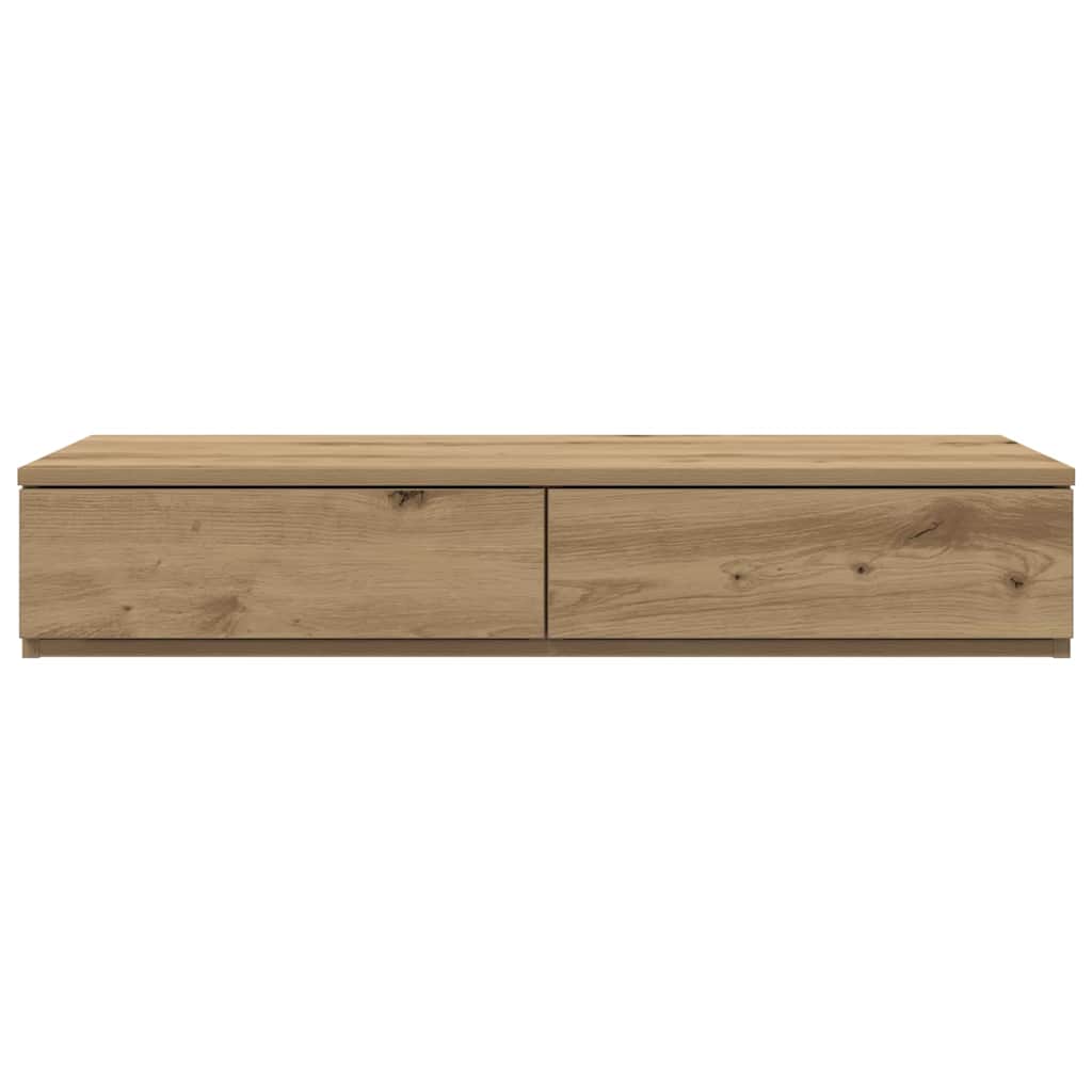Sengeskuffer med skuffe Artisan Egetræ 100 x 36,5 x 16,5 cm