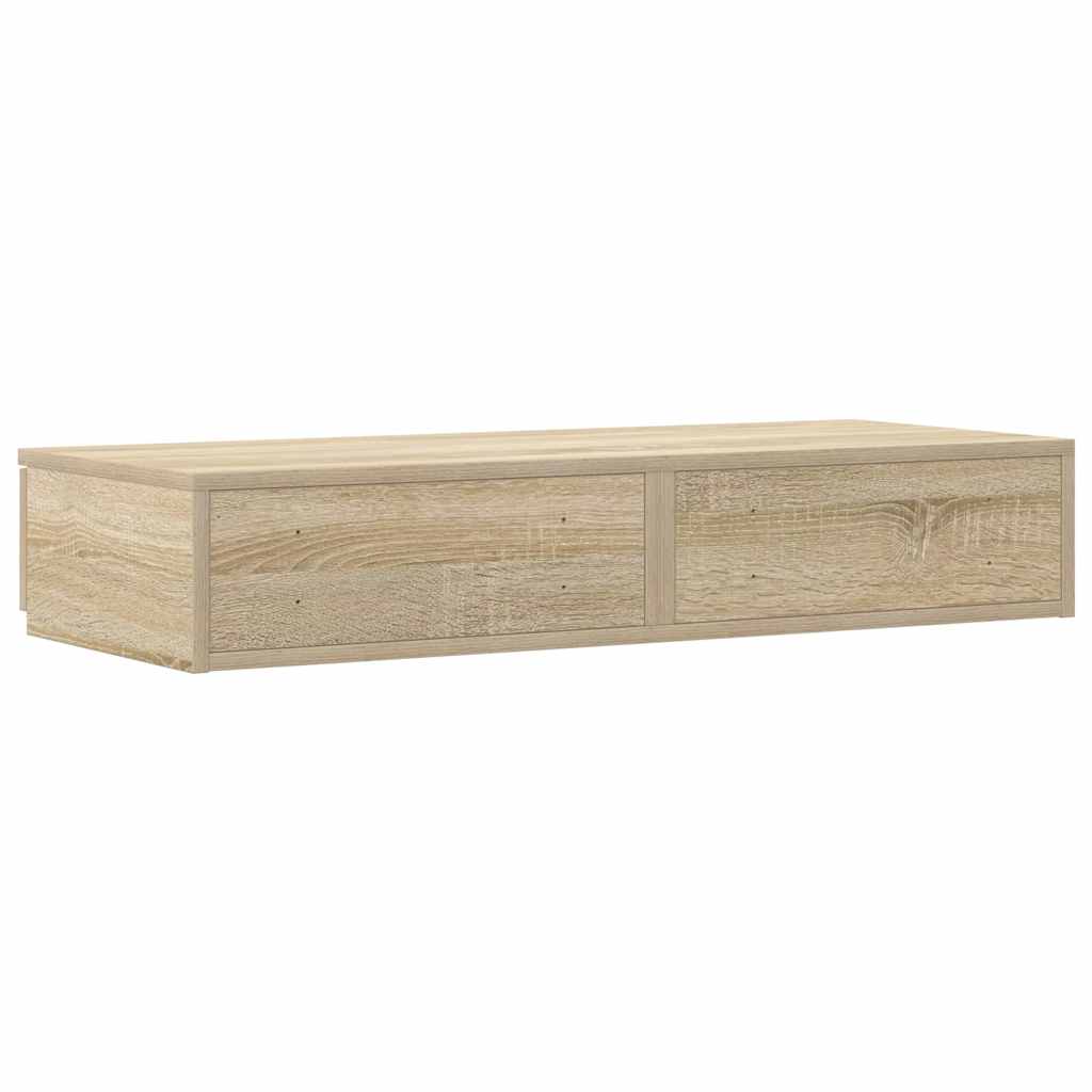 Sengeskuffer Sonoma eg 80 x 36,5 x 16,5 cm Konstrueret træ