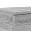 Sengeskuffer Grå Sonoma 80 x 36,5 x 16,5 cm Konstrueret træ