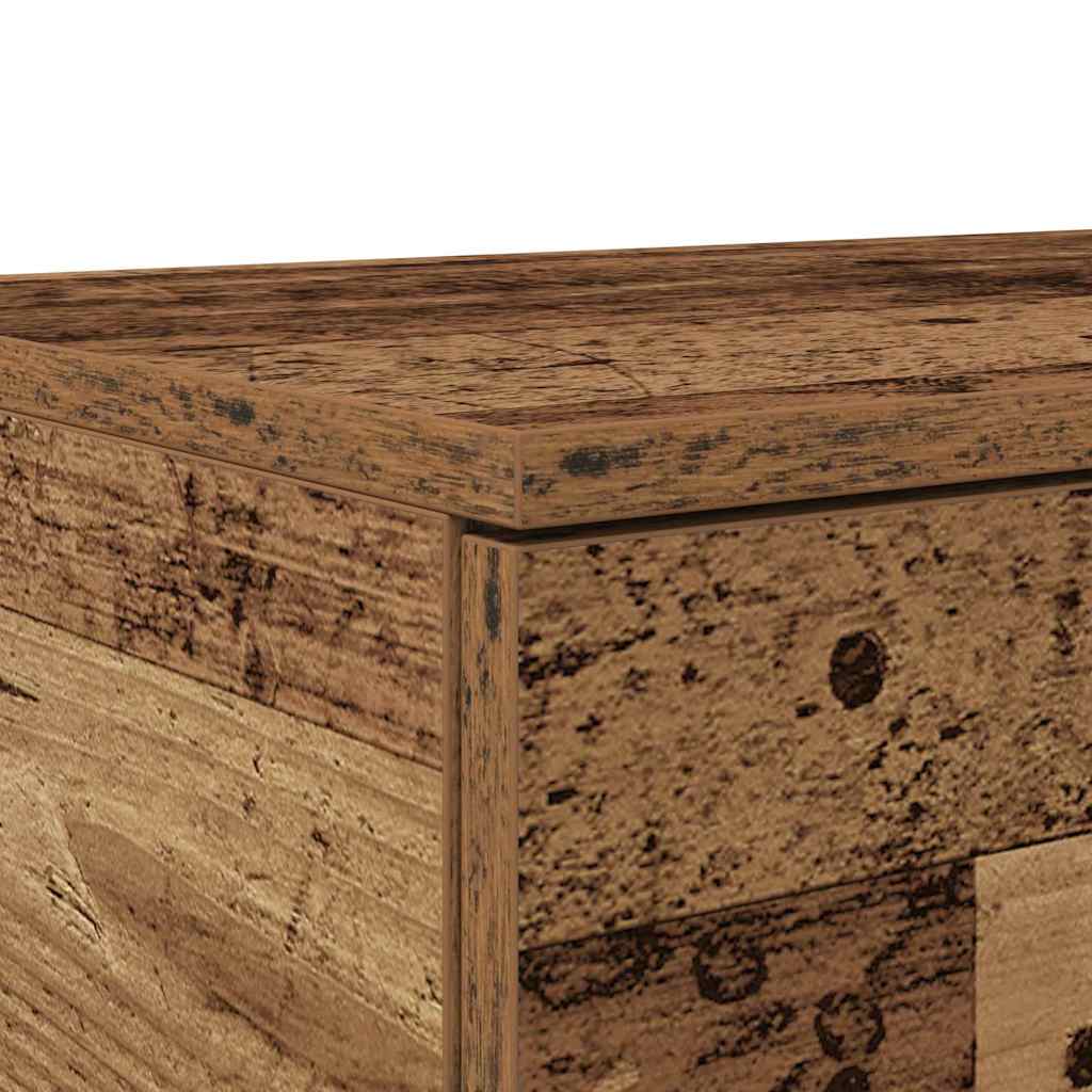 Sengeskuffer Gammelt træ 80 x 36,5 x 16,5 cm Konstrueret træ