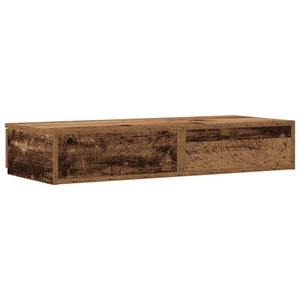 Sengeskuffer Gammelt træ 80 x 36,5 x 16,5 cm Konstrueret træ