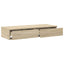 Sengeskuffer Sonoma eg 90 x 36,5 x 16,5 cm Konstrueret træ