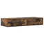 Sengeskuffer Røget eg 90 x 36,5 x 16,5 cm Konstrueret træ