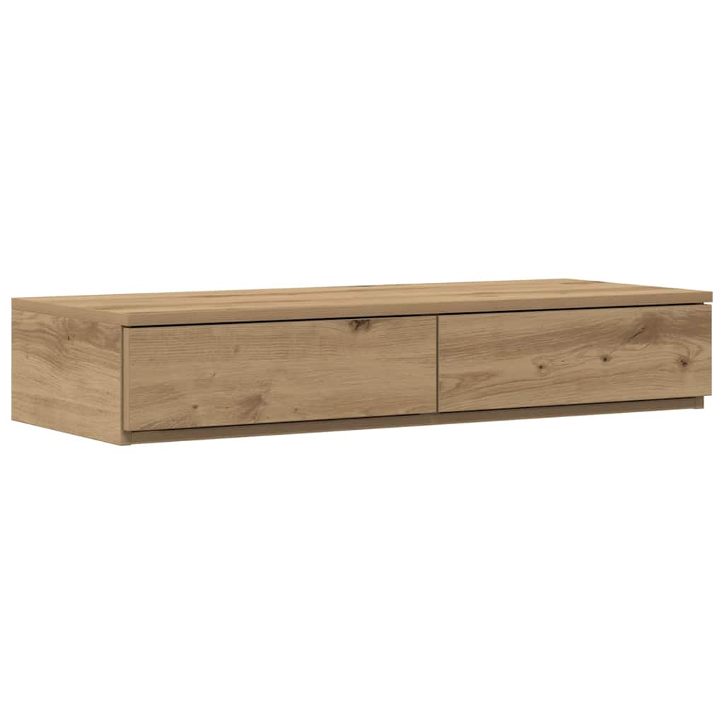 Sengeskuffer Artisan Egetræ 90 x 36,5 x 16,5 cm Konstrueret træ