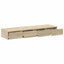 Sengeskuffer Sonoma eg 120 x 36,5 x 16,5 cm Konstrueret træ