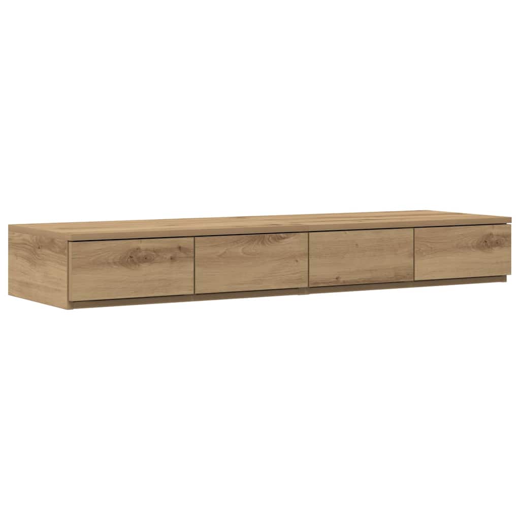 Sengeskuffer med skuffe Artisan Egetræ 120 x 36,5 x 16,5 cm