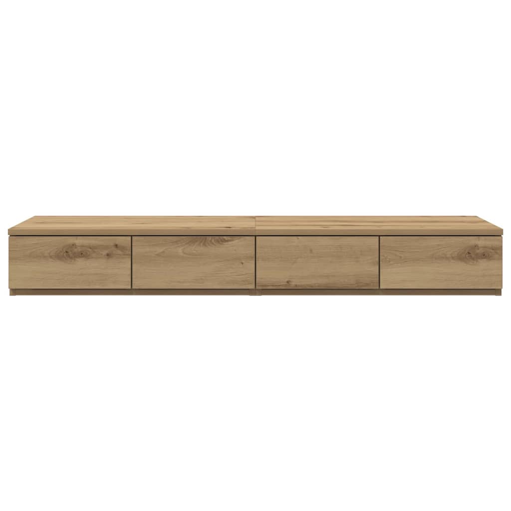Sengeskuffer med skuffe Artisan Egetræ 120 x 36,5 x 16,5 cm