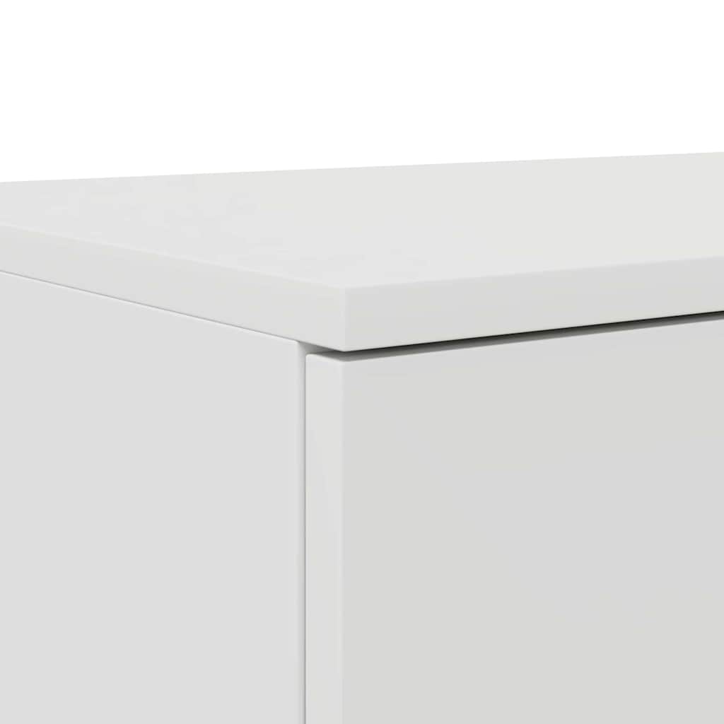 Sengeskuffer Hvid 150 x 36,5 x 16,5 cm Konstrueret træ