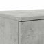 Sengeskuffer Beton Grå 150 x 36,5 x 16,5 cm Konstrueret træ