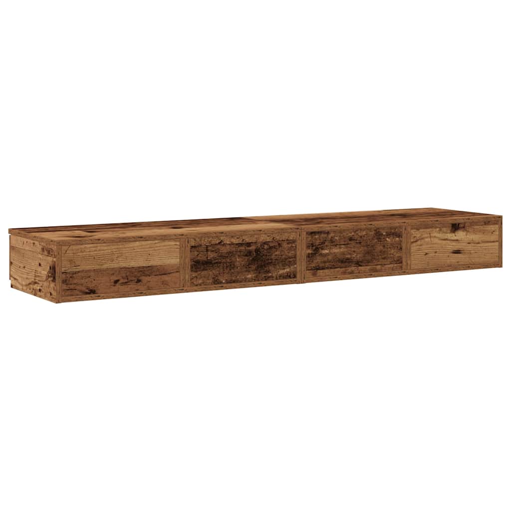 Sengeskuffer Gammelt træ 150 x 36,5 x 16,5 cm Konstrueret træ