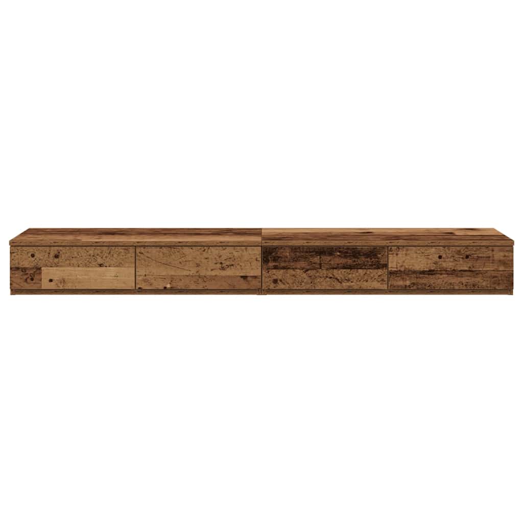 Sengeskuffer Gammelt træ 150 x 36,5 x 16,5 cm Konstrueret træ