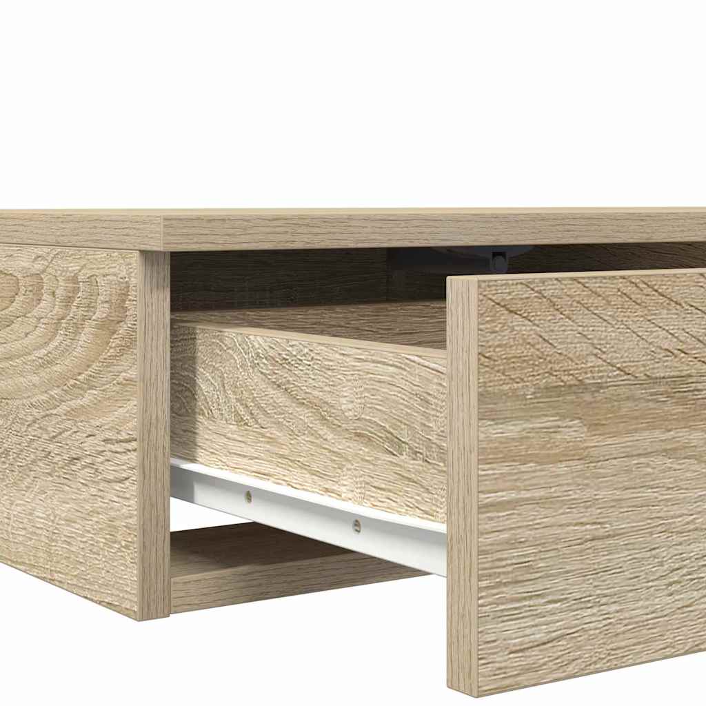Sengeskuffer Sonoma eg 180 x 36,5 x 16,5 cm Konstrueret træ