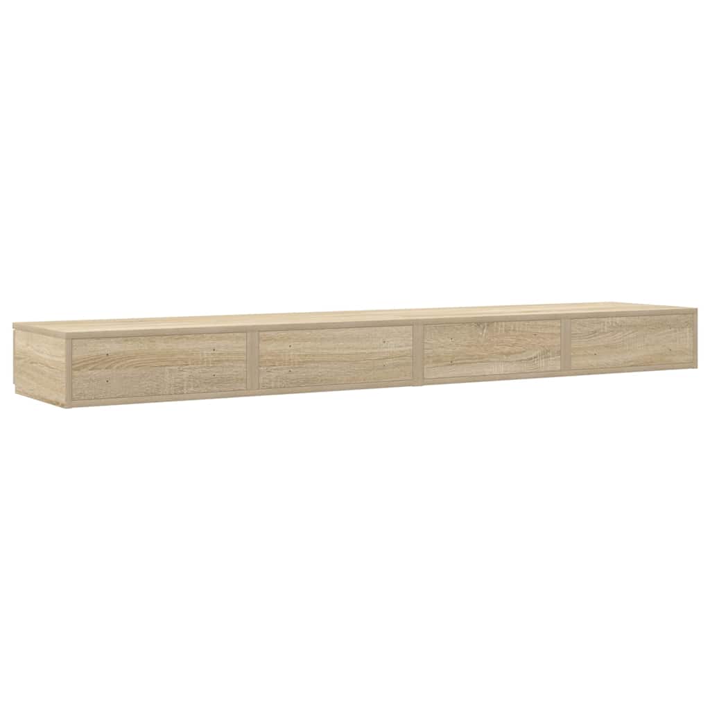 Sengeskuffer Sonoma eg 180 x 36,5 x 16,5 cm Konstrueret træ