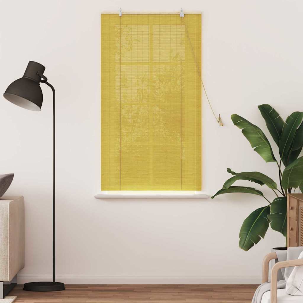Rullegardin Gul 80 x 160 cm Bambus