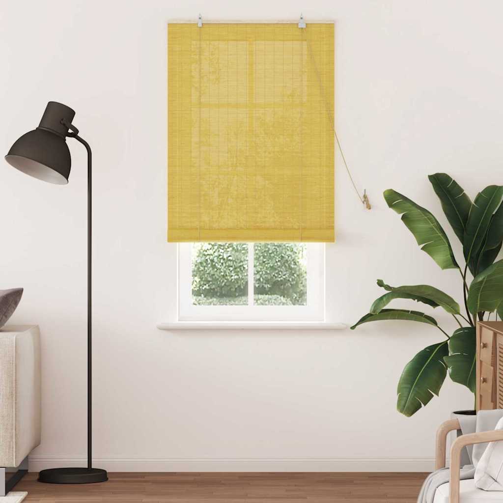 Rullegardin Gul 80 x 220 cm Bambus