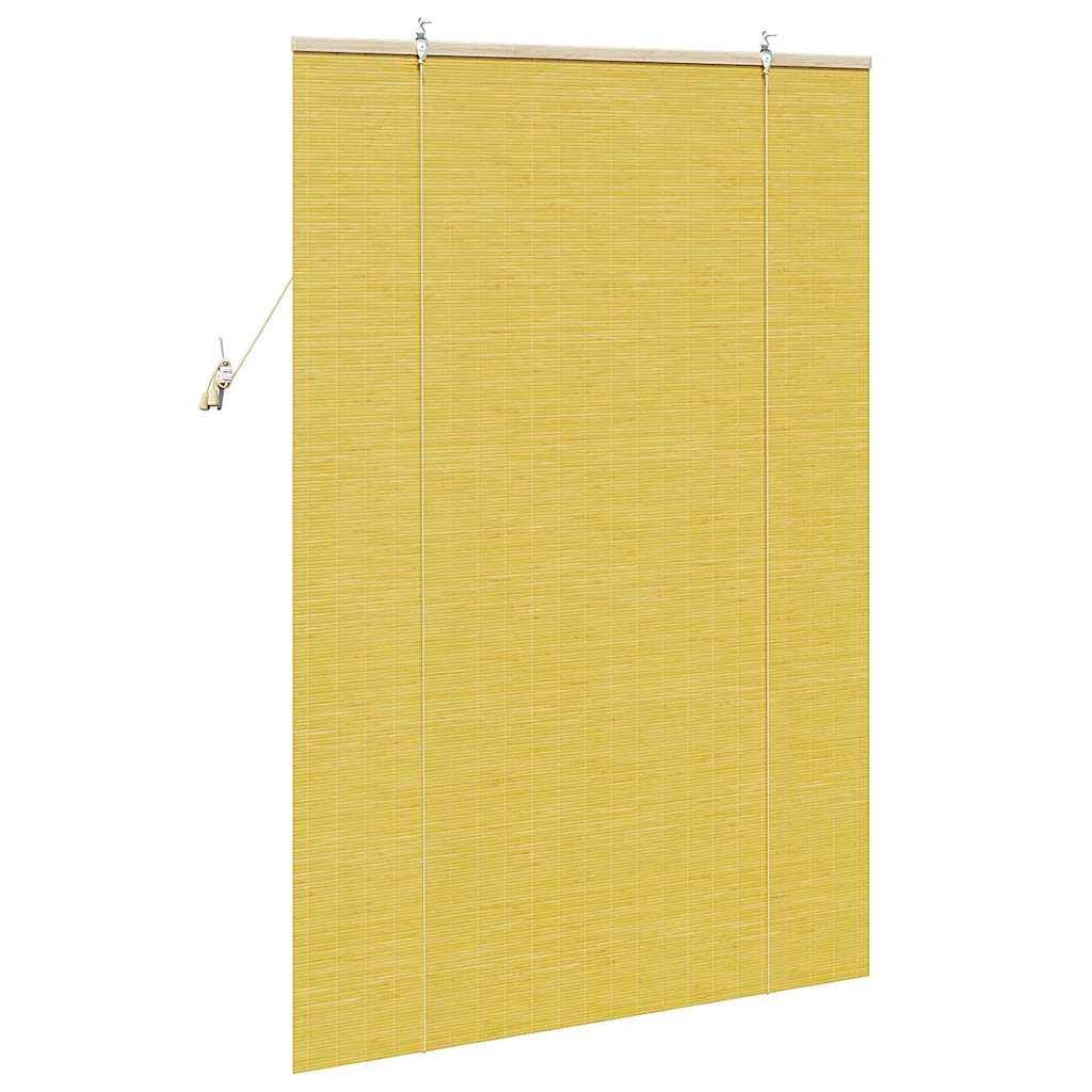 Rullegardin Gul 110 x 160 cm Bambus
