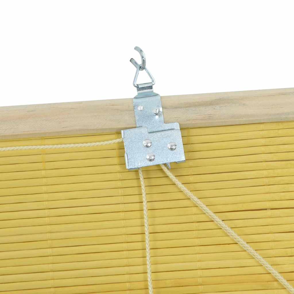 Rullegardin Gul 140 x 160 cm Bambus