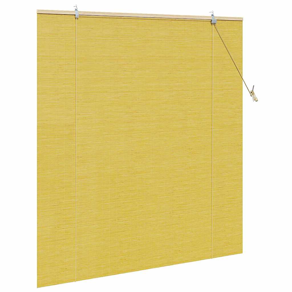 Rullegardin Gul 140 x 160 cm Bambus