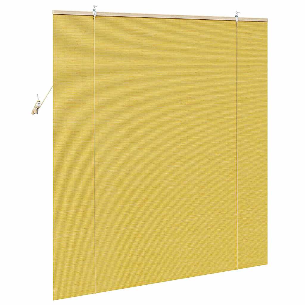Rullegardin Gul 140 x 160 cm Bambus