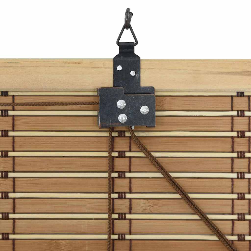 Rullegardin Naturlig og Brun 60 x 220 cm Bambus