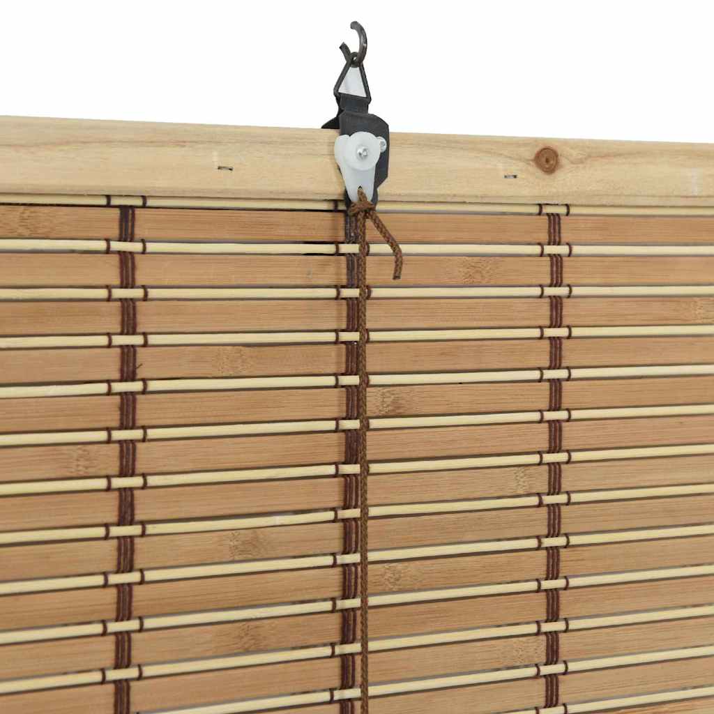 Rullegardin Naturlig og Brun 60 x 220 cm Bambus