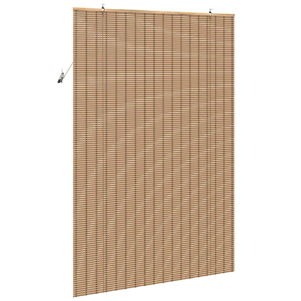 Rullegardin Naturlig og Brun 150 x 220 cm Bambus