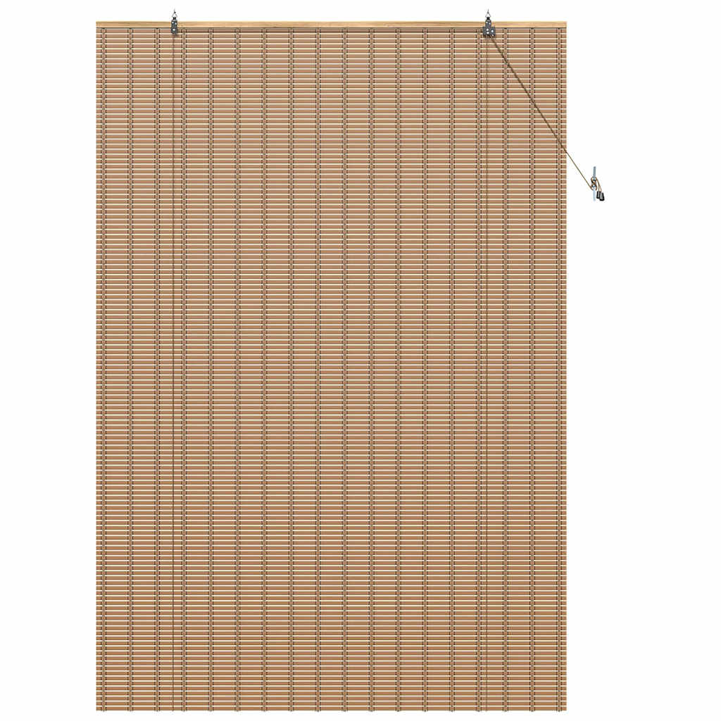 Rullegardin Naturlig og Brun 150 x 220 cm Bambus