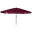 Havesol Bordeaux Rød 394 x 394 x 248 cm Polyester og Stål