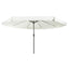 Havesol Sand og Antracit 395 x 395 x 245 cm Polyester