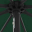 Havesol med LED -strimmellys Grøn 395 x 395 x 245 cm Polyester