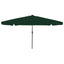Havesol med LED -strimmellys Grøn 395 x 395 x 245 cm Polyester