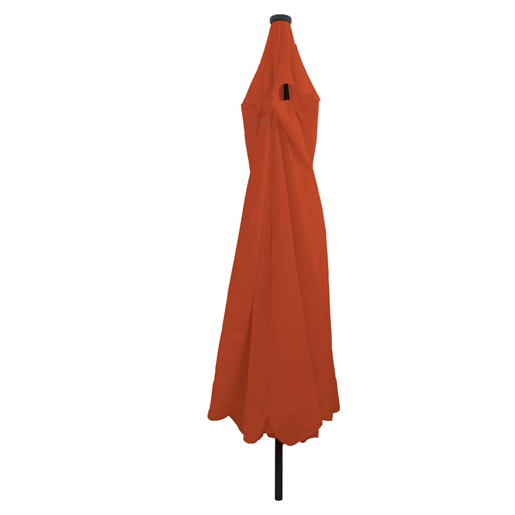 Havesol 395 x 395 x 245 cm Polyester Rund Terrakotta