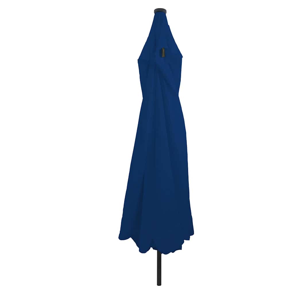 Havesol 395 x 395 x 245 cm Polyester Rund Azurblå