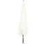 Havesol Sandfarvet 295 x 295 x 245 cm Polyester og Stål