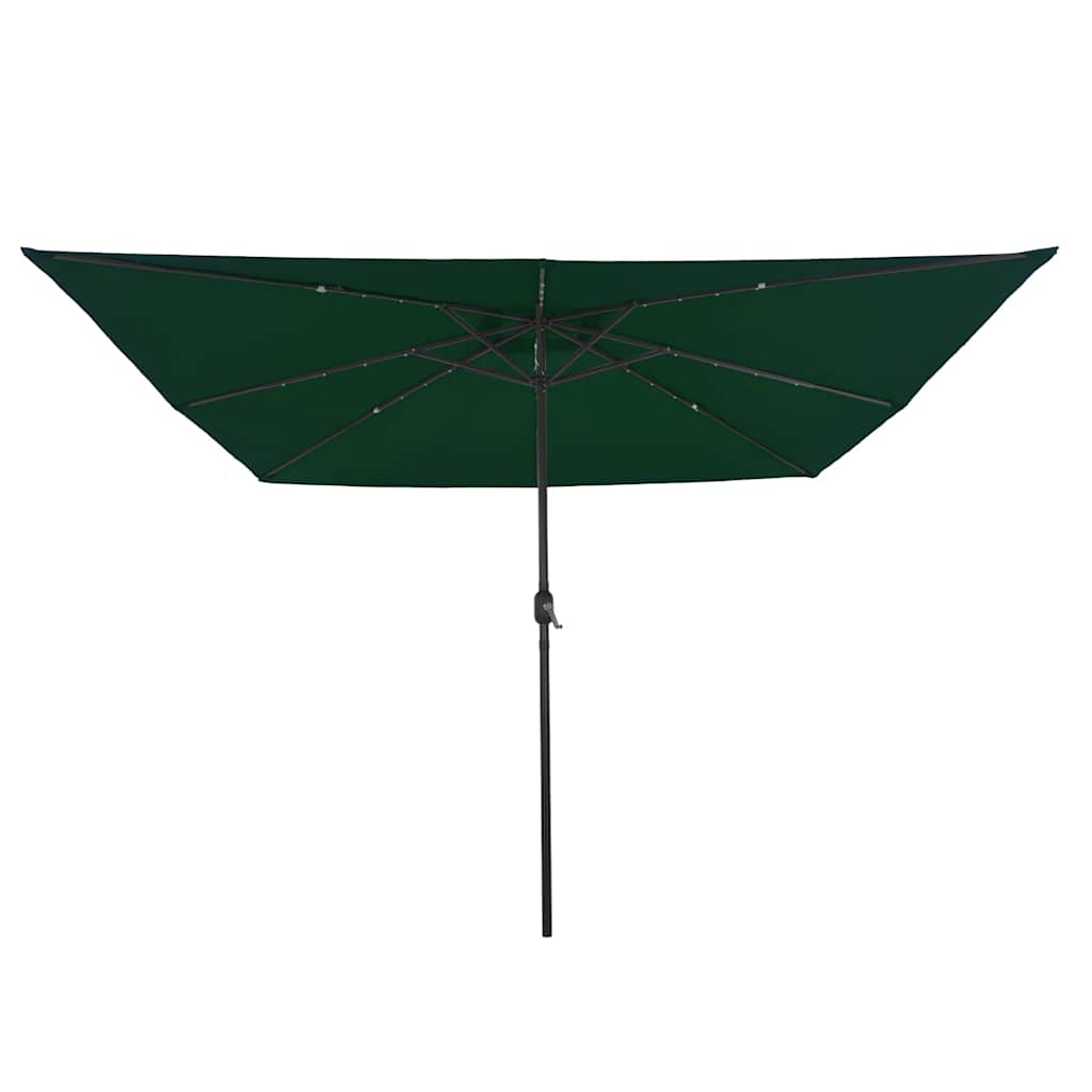 Havesol Grøn 295 x 295 x 245 cm Polyester og Stål