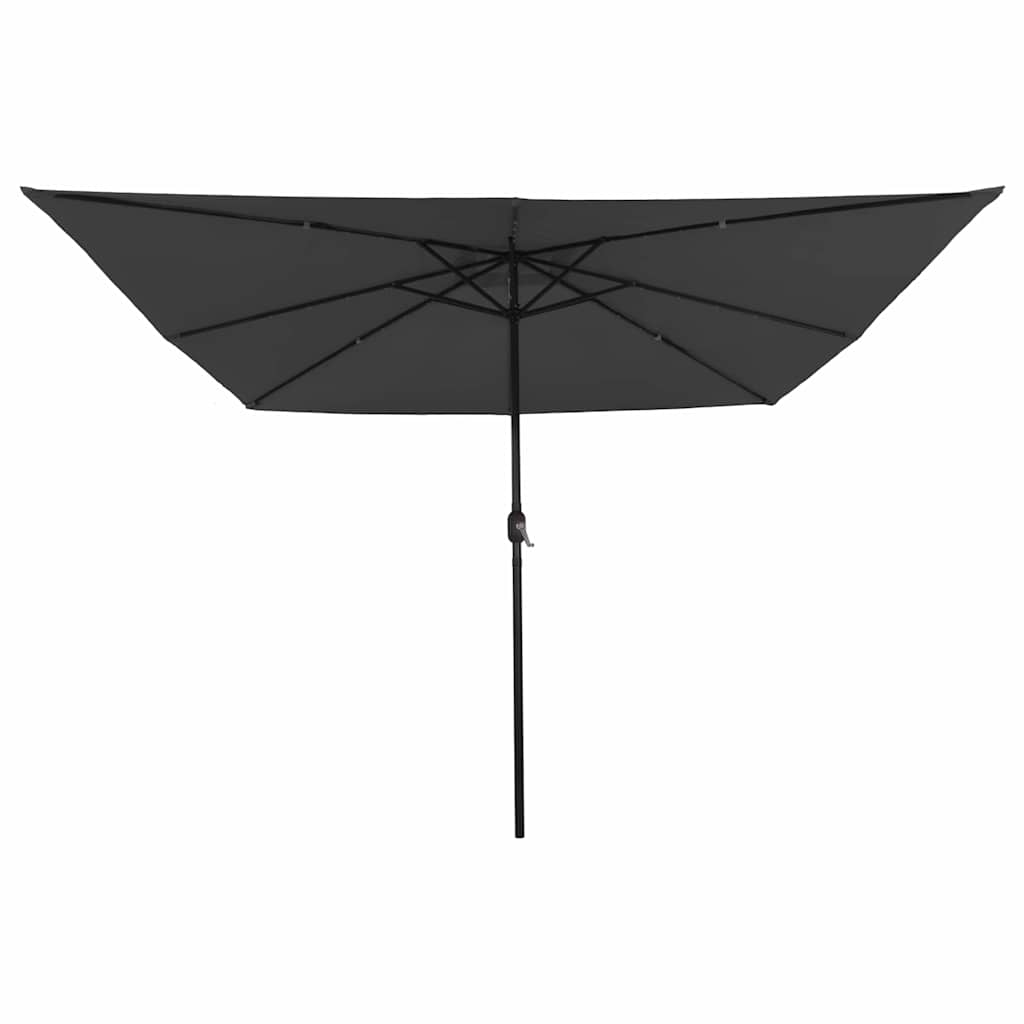 Havesol Antracit 295 x 295 x 245 cm Polyester og Stål