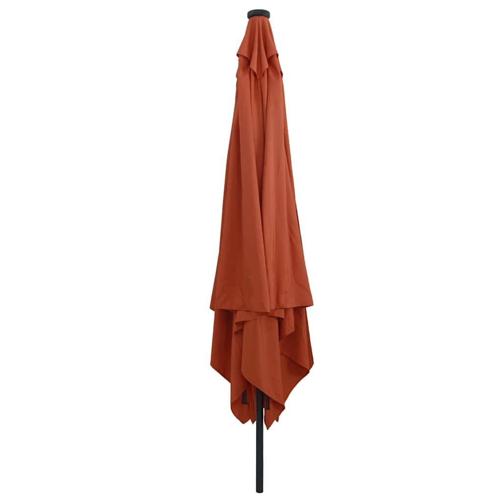 Havesol Terrakotta 295 x 295 x 245 cm Polyester og Stål