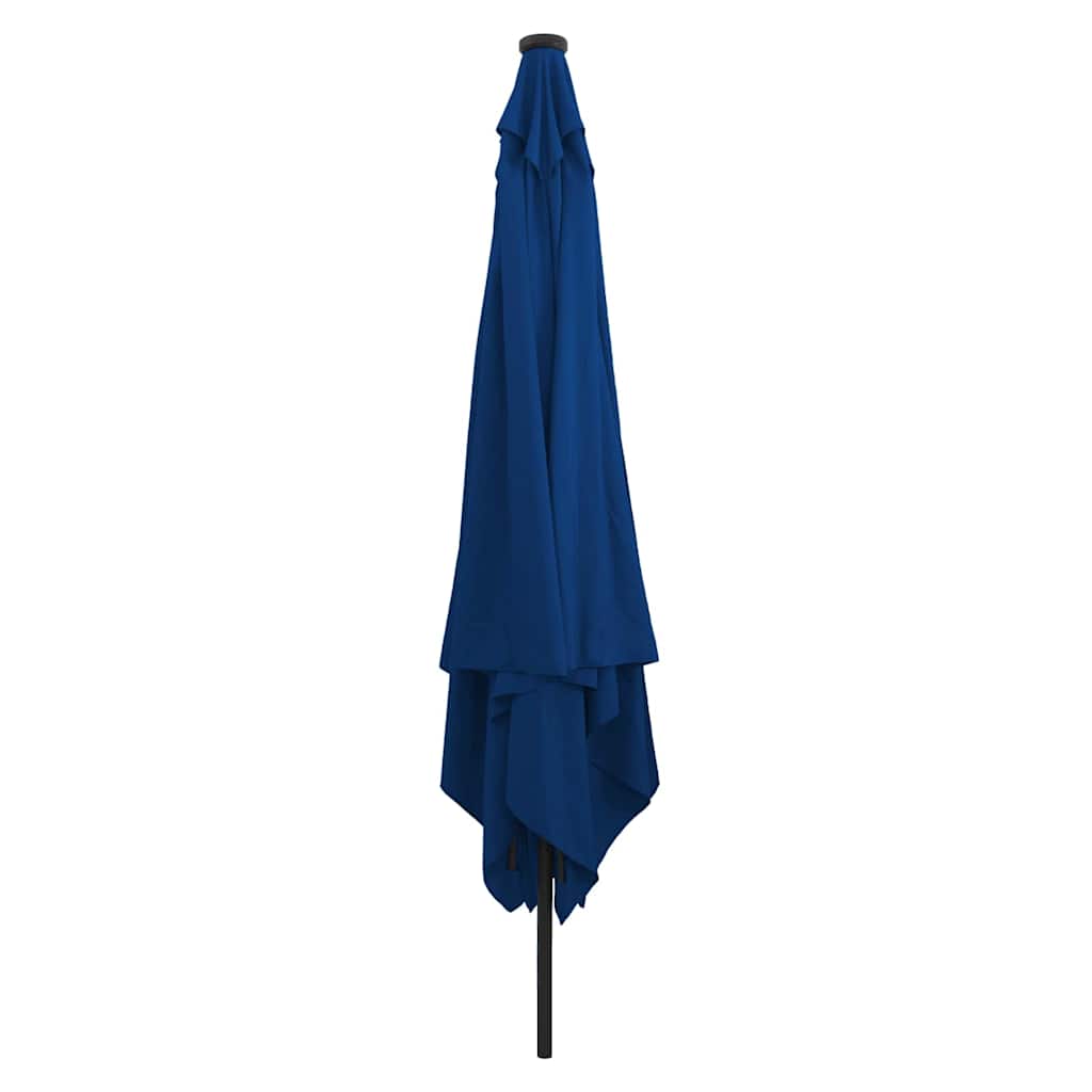 Havesol 295 x 295 x 245 cm Polyester og Stål Azurblå