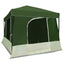 Camping Telt Sæt med tag 2 pcs Grøn Taffeta og Stof