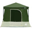 Camping Telt Sæt med tag 2 pcs Grøn Taffeta og Stof