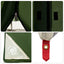 Camping Telt Sæt med tag 2 pcs Grøn Taffeta og Stof