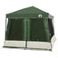 Camping Telt Sæt med tag 2 pcs Grøn Taffeta og Stof